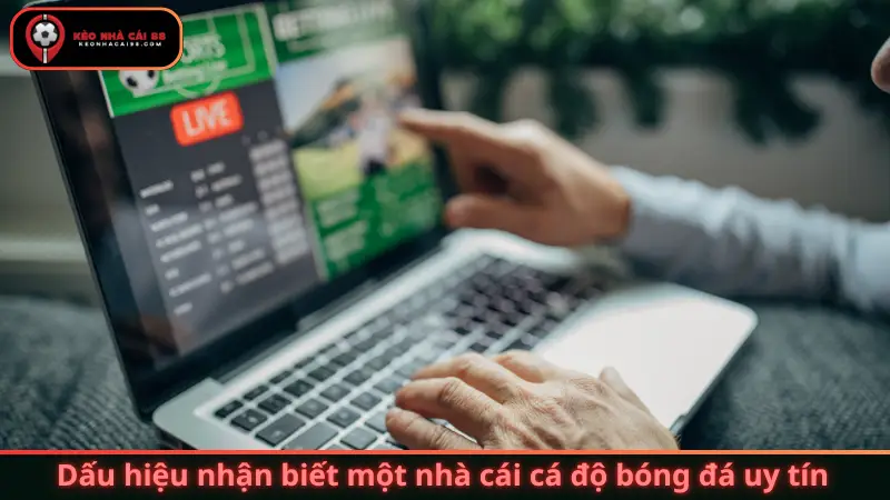 Dấu hiệu nhận biết một nhà cái cá độ bóng đá uy tín