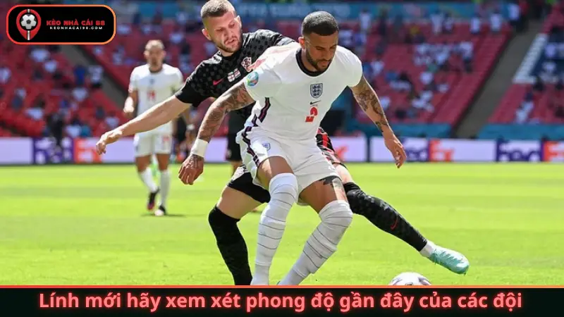 Lính mới hãy xem xét phong độ gần đây của các đội