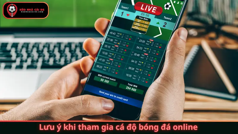 Lưu ý khi tham gia cá độ bóng đá online