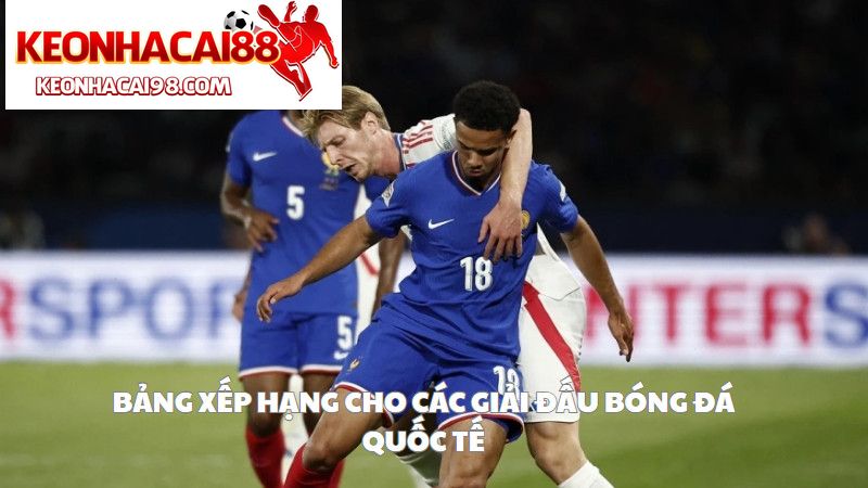 Bảng Xếp Hạng Cho Các Giải Đấu Bóng Đá Quốc Tế